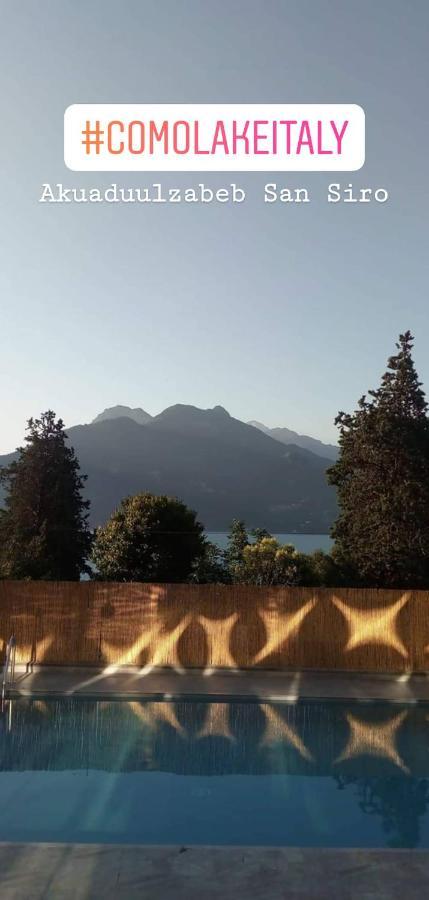 Akuaduulza B&B Como Lake San Siro  Exterior foto